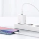 Мережевий зарядний пристрій Baseus Super Si 1C 20W With Simple Wisdom Data Cable Type-C/iP 1m White (TZCCSUP-B02) - изображение 3