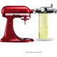Насадка-резак KitchenAid 5KSMSCA для листовой нарезки овощей с 2 ножами металлическая - изображение 3