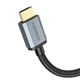 Кабель HDMI HOCO HDTV 2.0 Male to Male 4K HD data cable US03 |1m, 4K, HDMI2.0| - зображення 4