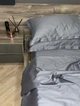 Постельное бельё Premium MLS сатин Семейный комплект 150*220(х2)/70*70 оловянный - изображение 1
