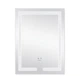 Дзеркало Kroner KRP Spiegel 500х800 (VR1 - 5080) з LED-підсвічуванням, з димером та антизапотіванням - изображение 3