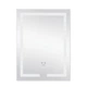 Дзеркало Kroner KRP Spiegel 500х800 (VR1 - 5080) з LED-підсвічуванням, з димером та антизапотіванням - изображение 4