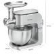 Кухонный комбайн PROFICOOK PC-КМ 1151 Германия - изображение 6