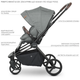 Коляска детская универсальная 2в1 EL CAMINO ME 1091-B Gray - изображение 11