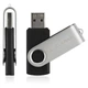 USB флеш накопитель eXceleram 128GB P1 Series Silver/Black USB 3.1 Gen 1 (EXP1U3SIB128) - изображение 4