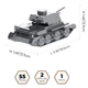 Конструктор Metal Time колекційна модель Cruiser Mk III (MT064) - зображення 2