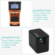 Картридж Brother P-Touch HSe-621 чорний/жовтий, 8.8 мм діаметр, стрічка термозбіжна - зображення 3