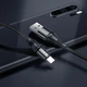 Кабель Hoco X50 USB to Type-C Excellent charging data cable for 1M / 3A Black - зображення 5
