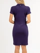 Платье-футболка короткое летнее женское U.S. Polo Assn 215904-6800A XS Синее (786660551075) - изображение 3