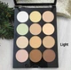 Палетка консилерів і коректорів MUA Correct & Conceal Cream Palette "Light" - зображення 2