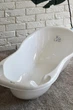Дитяча ванночка Tega Кролики зі зливом, white - изображение 2