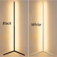 Угловой напольный светильник, угловая LED лампа, RGB торшер Lux design White 150 см, белый с пультом управления - изображение 4