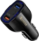 Автомобильное зарядное устройство CWa 2USB Type-C PD35W QC 3.0 Black (CT050553) - изображение 1