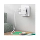 Зарядное устройство UGREEN CD170 36W USB + Type-C Charger (White) (60468) - изображение 4