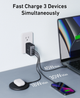 Зарядка ANKER PowerPort 736 Nano II - 100W 2xUSB-C PD & 1xPIQ GaN (Чорна) - изображение 4