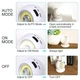 Светодиодная лампа с датчиком движения на аккумуляторе Белая Motion Sensor Light, светильник настенный (1009888-White) - изображение 5