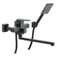 Смеситель для ванны Wezer PRO7-02-BLACK поворотный - изображение 1