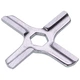 Ніж Koolwen для м'ясорубки Moulinex D=46mm s=3mm Отвір: шестигранний, плоский (MS-4775250) - зображення 1