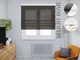 Римська штора система Light I&H Джусі велюр Антрацит з верхнім кантом 40*170 см - зображення 1
