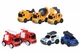 Машинка Same Toy Mini Metal Стоительная техніка-самовал з краном SQ90651-1Ut-3 - зображення 4