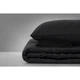 Простынь MirSon Сатин Premium 0055 Black Pearl 180х220 см (2200001729704) - изображение 1