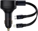 Автомобільний зарядний пристрій для телефона з шнуром Type-C т- Lightning, Baseus 2-in-1 Car Charger 30W (CGTX000001) - зображення 2