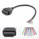 Кабель разъем OBD2 мама 16pin 30см - изображение 1