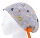 Медицинская шапочка женская HeadwearUniverse универсальная принт Бабочки с оранжевым - изображение 3