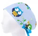 Медицинская шапочка женская HeadwearUniverse универсальная принт Совы на голубом - изображение 3