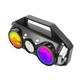 Колонка беспроводная портативная Lesko YZS-M11 Grey Bluetooth 4.2 TF/USB/AUX/FM мощность 16 Вт (K/OPT2_5240-16310) - изображение 1