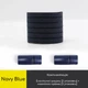 Плоские эластичные шнурки для обуви FASTLACES T99-2C Navy Blue - изображение 1
