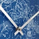 Часы настенные NeXtime "Млечный путь" Синий Ø30 см - изображение 4