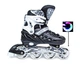 Ролики Scale Sports. Black (розмір 29-33) 4145884 - зображення 6