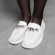Лоферы женские Fashion Halsey 3576 38 размер 24,5 см Белый 4308142 - изображение 1