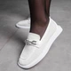 Лоферы женские Fashion Halsey 3576 38 размер 24,5 см Белый 4308142 - изображение 3