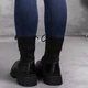 Ботинки женские Fashion Horseshoe 3368 39 размер 25 см Черный 4228098 - изображение 8