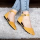 Туфли женские Fashion Euki 2782 36 размер 23,5 см Желтый 4013699 - изображение 2