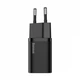 Мережевий зарядний пристрій Baseus 20W Super Si QC PD3.0 Type-C 3A + Кабель 2.4A Type-C to Lightning 1м Black (TZCCSUP-B01) - зображення 6