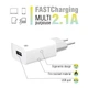 СЗУ Piko TC-121 1USB 2.1A 10W White (1283126492181) - зображення 2
