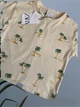 Футболка Zara 8 лет 128 см Бежевая - изображение 2