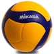 Мяч волейбольный MIKASA V200W №5 PU желтый-синий - изображение 1