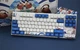 Клавіатура Varmilo VEA87 Lovebirds-I Cherry Mx Red (A23A002A3A0A01A003) White/Blue [78188] - зображення 2