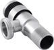 Кран приборный KRONER (KRP) Edelstahl Klassisch-ESG102 угловой 1/2"x3/4" угловой - изображение 2