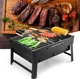 Складаний портативний мангал - гриль BBQ Grill Portable жароміцний - зображення 1