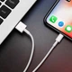 Кабель для зарядки iPhone Apple Lightning Зарядка iPad Data Cable с разъемом USB to Lightning 1M - изображение 2