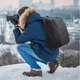 Фоторюкзак, рюкзак Puluz для фотоаппаратов - черный (тип PU5011B) - изображение 7