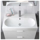 Раковина BRAVIKEN 80х49 см IKEA 901.807.99 білий - зображення 3