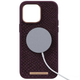 Чехол Njord Salmon Leather MagSafe Case Rust for iPhone 14 Pro (NA43SL03) - изображение 4