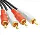 Аудио + видео кабель тюльпаны 2 x RCA AV 1.5 м (546684916) Черный - изображение 8