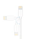 Кабель Choetech USB-A - Lightning сертифицированный MFI 1,8 м белый (IP0027-WH) - изображение 4